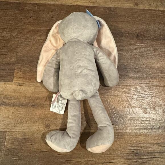 Miniso Life Plush Toy with Tags Miss Rabbit Blue Bow Medium 17" Stuffed Animal - Picture 3 of 6